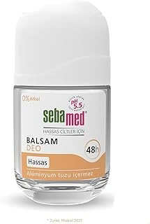 Hassas Ciltlere Özel 48 Saat Etkili Kadın Erkek Balsam Roll-On Deodorant 50Ml ürün görseli 1