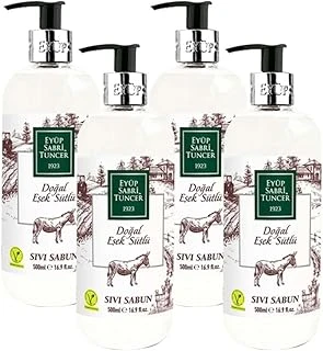 Doğal Eşek Sütlü Sıvı Sabun 500 Ml X 4 ürün görseli 1