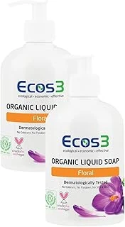 Ecos3 Organik Sıvı Sabun Floral 2’Li Set (2 X 500 Ml) ürün görseli 1