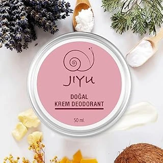 Jiyu Deodorant%100 Doğal Ter Kokusu Önleyici Koltuk Altı Beyazlatıcı (Krem Roll-On) 50 Ml. ürün görseli 1