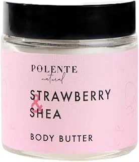 Polente - Çilek & Shea Body Butter/Yoğun Vücut Nemlendiricisi (100 Ml) ürün görseli 1