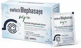 Eyetech Blephasafe Wipe Göz Çevresi Temizleme Mendili (24 Adet) ürün görseli 1