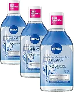 Micellar Yenileyici Makyaj Temizleme Suyu 400 Ml,Suya Dayanıklı Makyajı Çıkarır,Ovalaa Gerektirmez, İçerikli,Pantenol (3 Paketi) ürün görseli 1
