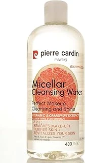 Pierre Cardin Gently Cleansing Micellar Water With Pink Grapefruit & C - Makyaj Temizleme Suyu 400 Ml ürün görseli 1