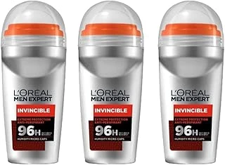 Paris 3'Lü Men Expert Invinvible Anti Perspirant Roll On (3 X 50 Ml) ürün görseli 1