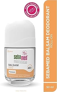Hassas Ciltlere Özel 48 Saat Etkili Kadın Erkek Balsam Roll-On Deodorant 50Ml ürün görseli 1