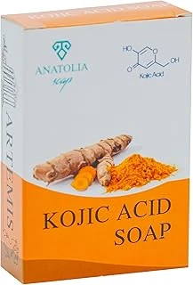 Kojik Asit Sabunu,Koyu Leke, Ölü Hücre, Kolajen, Sivilce, Güneş Lekesi, Zerdeçal, Retinol, C Vitamini, E Vitamini, Kadınlar Erkekler Için Yüz Temizleyici. ürün görseli 1