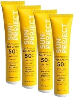 Görkito The Sun Project Yüksek Korumalı Hibrit Güneş Kremi 50+ Spf 40 Ml (4 Paketi) ürün görseli 1