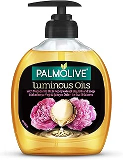 Palmolive Luminous Oils Makademya Yağı & Şakayık Özleri Sıvı El Sabunu (300 Ml) ürün görseli 1
