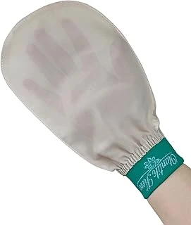 Otantik Kese, Kese, Banyo Kesesi, Hamam Kesesi, Duş Kesesi, Vücut Kesesi, Duş Lifi, Banyo Lifi, Peeling Eldiveni, Lastikli Banyo Duş Kesesi, Bej İpek Banyo Kesesi ürün görseli 1