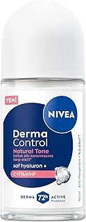 Kadın Roll On Deodorant Derma Control Tone 50 Ml, Koltuk Altı Kararmasına Karşı Etkili, Eşit Cilt Tonu, 72 Saat Anti Perspirant Koruma, C Vitamini, Hyaluronik Asit, Alkol İçermez ürün görseli 1