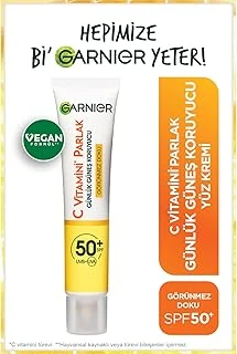 C Vitamini Parlak Günlük Güneş Koruyucu Fluid Yüz Kremi Görünmez Doku Spf50, 40 Ml ürün görseli 1