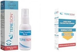 Tereson Terleme Önleyici Antiperspirant Sprey 50 Ml + Ayakkabı Koku Önleyici Toz 1 Kutuda 10 Adet ürün görseli 1