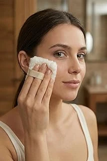 Welsoft Yıkanabilir Makyaj Temizleme Pedi 2’Li Set - Yumuşak Yüz Temizleme Peeling Pedi 11X6 Cm ürün görseli 1