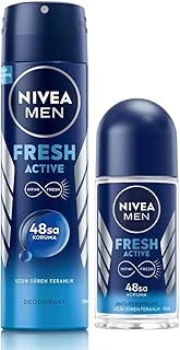 Men Erkek Sprey Deodorant Fresh 150Ml, Ter Ter Kokusuna Karşı 48 Saat Deodorant Koruması Roll On Deodorant Fresh 50 Ml, Ter Ter Kokusuna Karşı 48 Saat Deodorant Koruması ürün görseli 1