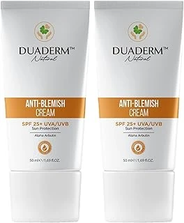 Duaderm Karşıtı Yüz Güneş Kremi, Spf25+, Alpha Arbutin C Vitamini İçeren 50 Ml (2 Paketi) ürün görseli 1