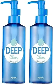 A'Pieu Gözenekleri Arındıran Kolay Durulanan Makyaj Temizleme Yağı Deep Clean Cleansing Oil 160 Mililitre (2 Paketi) ürün görseli 1