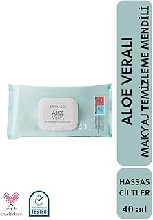 Byphasse Aloe Veralı Makyaj Temizleme Mendili Hassas Ciltler 40 Adet ürün görseli 1