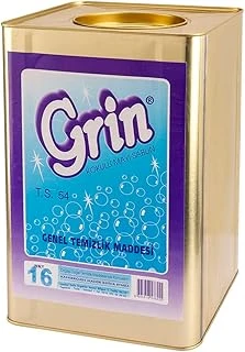 Alavan Gri̇n Ekolojik Arap Sabunu, 16 Kg Organik Jel Sabun, Ayçiçeği Yağı Özlü Doğal Sıvı Sabun (Teneke) ürün görseli 1