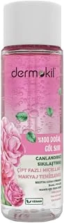 Dermokil%100 Doğal Gülsuyu Çift Fazlı Makyaj Temizleyici 150 Ml ürün görseli 1