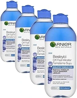 Skin Naturals Besleyici Çift Fazlı Micellar Temizleme Suyu (400 Ml) (4 Paketi) ürün görseli 1
