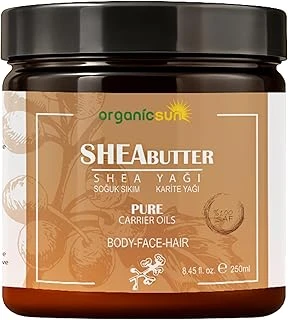 Shea Yağı 250 Ml |%100 Ham, Soğuk Pres, Rafine Edilmemiş, Shea Butter Karite | Kuru Cilt, Saç, Dudak, Topuk Bakımı ürün görseli 1