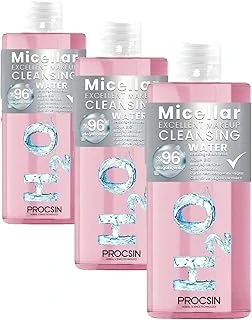 Procsin Aqua Bio H2O Yüz Makyaj Temizleyici Micellar Cleansing Water 200 Ml (3 Paketi) ürün görseli 1