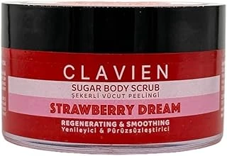 Clavien Strawberry Sugar Body Scrub ürün görseli 1