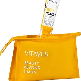 Vitayes Yüz Güneş Kremi Spf50 Çok Fonksiyonlu Yüksek Uv Koruma Yaşlanma Karşıtı Nemlendirme Cilt Bakımı, 50 Ml ürün görseli 1
