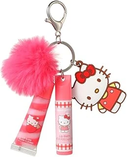 Hello Kitty Dudak Bakım Seti - Ponpon Anahtarlıklı, Miniso ürün görseli 1