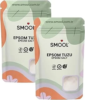 Epsom Tuzu 2'Li Set (2X1000 Gr) İngiliz Tuzu Katkısız, Banyo Tuzu Ayak Banyosu Peeling 2 Kg ürün görseli 1