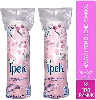 Ipek Makyaj Temizleme Pamuklu Pedi 70'Li X 2 ürün görseli 1