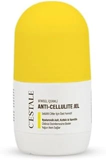 C’Estale Selülit Karşıtı Roll-On Masaj Jeli – Kafein, Karnitin, Hyaluronik Asit Bitkisel Özler – Sıkılaştırıcı & Pürüz Görünümü Azaltıcı Etki – 50 Ml ürün görseli 1