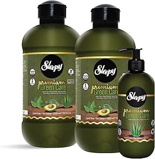 Sleepy Green Care Serisi Sıvı Sabun 500 Ml + 2X1500 Ml ürün görseli 1