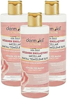 Dermokil Gül Özlü Gözenek Sıkılaştırıcı Mıcellar Makyaj Temizleme Suyu 400 Ml X 3 Adet ürün görseli 1