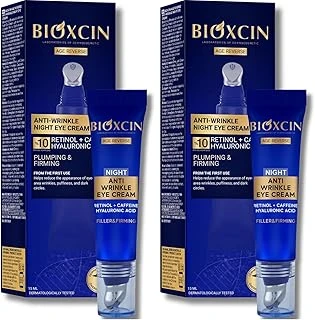 Bioxcin Age Reverse Gece Göz Kremi 15 Ml – Retinol, Kolajen, Hyaluronik Asit Bitkisel Kompleks İçerikli – Kırışıklık Karşıtı Aydınlatıcı Etki (2 Paketi) ürün görseli 1