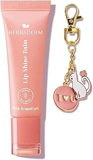 Herbaderm Parlatıcı, Dolgunlaştırıcı, Onarıcı Renkli Dudak Balmı, Anahtarlık Hediyeli, Pembe Greyfurt Aromalı 10 Ml ürün görseli 1