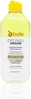 Bote Skin Care Çift Fazlı Makyaj Temizleme Suyu 400 Ml Argan ürün görseli 1