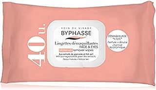 Byphasse 40 Lingettes Démaquillantes Grenade Et Thé Vert ürün görseli 1