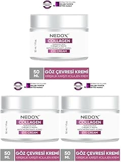 Nedox 3 Adet Kırışıklık Karşıtı Kolajen Göz Çevresi Kremi 50 Ml ürün görseli 1