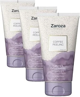 Zaroza Arındırıcı Besleyici Vücut Peelingi Kahve & Kafein & Kayısı Çekirdeği 150 Ml (3 Paketi) ürün görseli 1