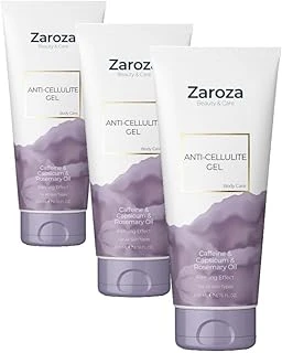 Zaroza Anti Selülit Jel Kafein & Capsicum & Biberiye Yağı 200 Ml (3 Paketi) ürün görseli 1