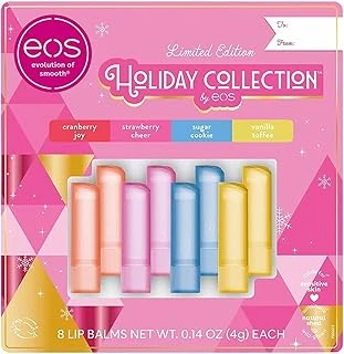 Eos Lip Balm Holiday Dudak Balsamı Çeşit Paketi 8 Adet ürün görseli 1