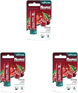Himalaya Since 1930 Parlatıcı Dudak Bakım Kremi, Kiraz, Nemlendirici,%100 Doğal Renk, Silikon Içermez, 4,5 Gr (3 Paketi) ürün görseli 1