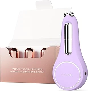 Foreo A Wink 'N' A Smile Paketi - Bear 2 Eyes&Lips Mikro Akım Masaj + Foreo Supercharged Göz, Dudak Çevresi 3X3.5Ml - Göz Altı Koyu Halkalar Bakımı, Dudak Masaj ürün görseli 1