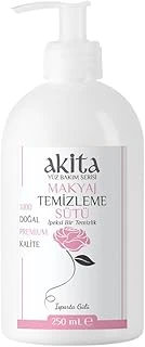 Akita% 100 Doğal Makyaj Temizleme Sütü Gül 250Ml ürün görseli 1