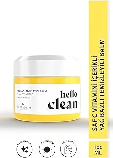Herbaderm Hello Clean Bazlı Temizleyici Balm Aydınlatıcı, Canlandırıcı + Saf C 100 Ml ürün görseli 1