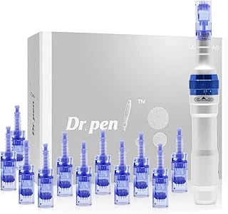 Dr. Pen Ultima A6 Elektrikli Profesyonel Cilt Bakım Kiti 12 Kartuş Dahil - Altı 12 Pinli, Altı 36 Pin ürün görseli 1