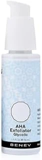 Benev Aha Exfoliator Glycolic%7.5 – Glikolik Granülsüz Glycolic Acid Jel Peeling, Granülsüz, Cilt Bakımı, Yüz Bakımı, Yaşlanma Karşıtı - Anti-Aging, Tüm Cilt Tiplerine Uygun (50 Ml) 2.65 Ph ürün görseli 1