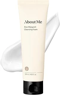 About Me Rice Makgeolli Cleansing Foam Pirinç Mayası Özlü Aydınlatıcı Temizleme Köpüğü Cilt Temizleme Ürünü 120 Ml ürün görseli 1